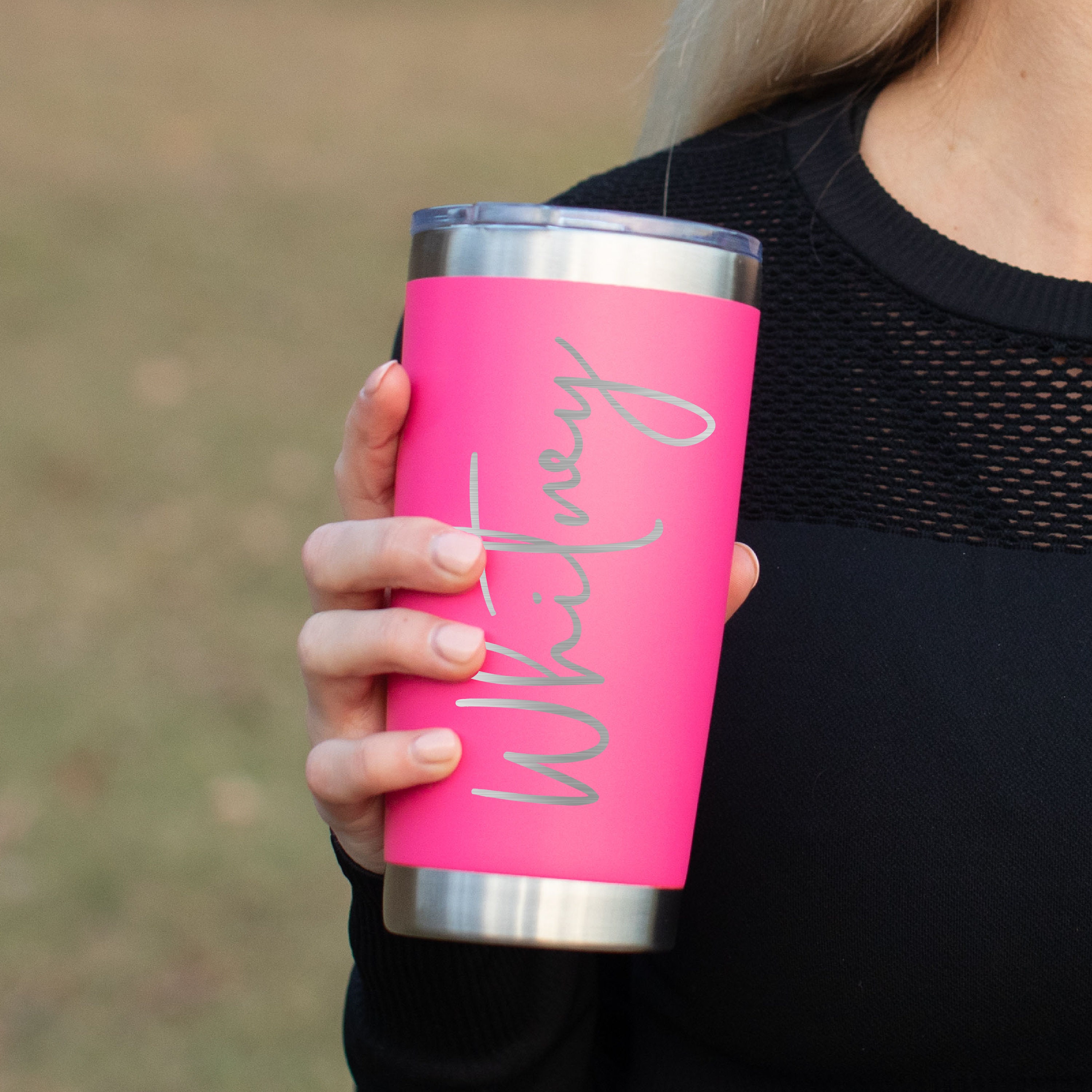custom coffee tumbler with pictures