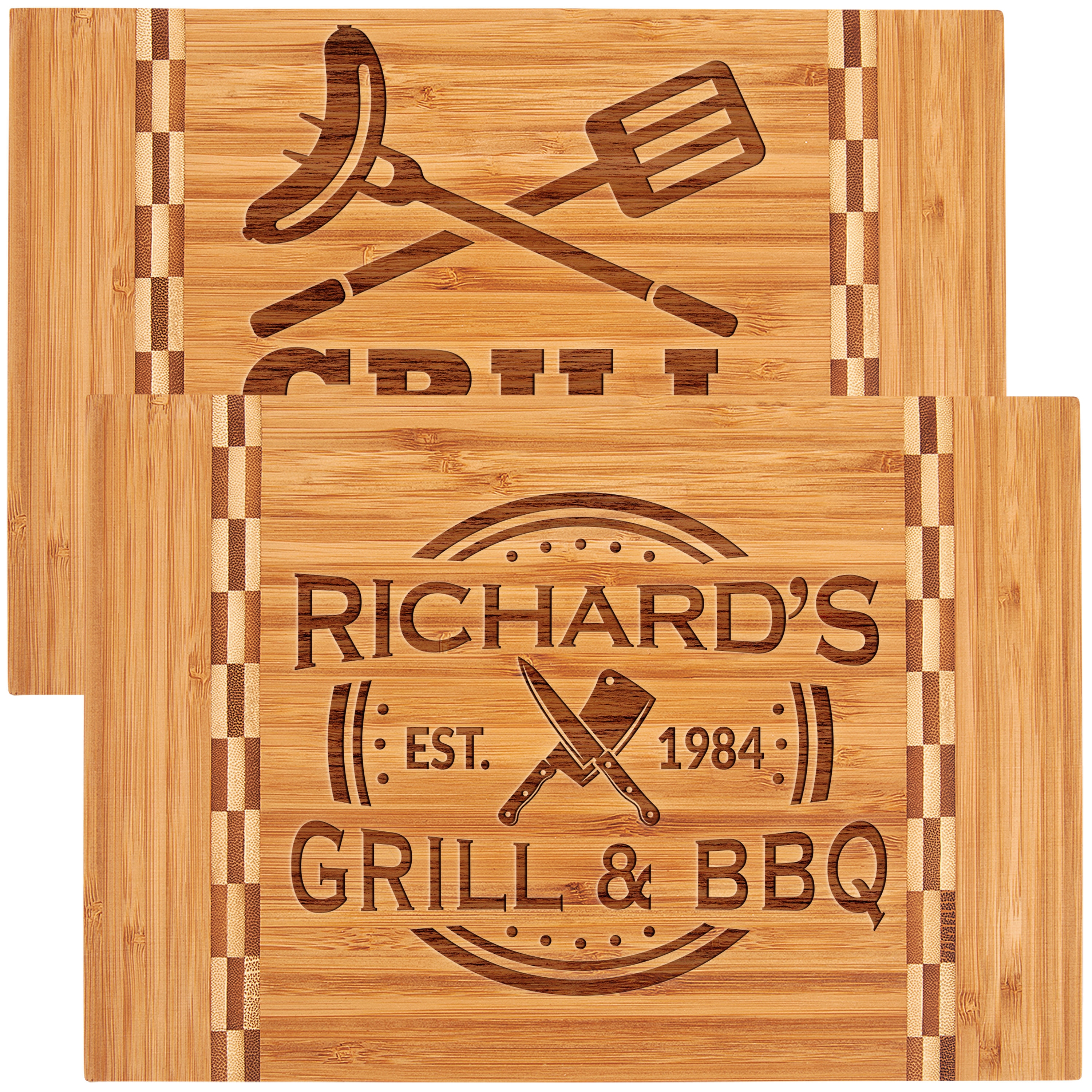 Personalized BBQ Grilling Cutting Board - Gift for Men, Dad Gifts – MAISON  CUSTOM