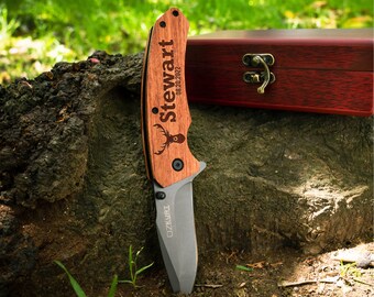 Engraved Pocket Knife for Boyfriend, Gifts for Him, Personalized Knife for Men, Custom Pocket Knife, Engraved Knife, Husband Gift, Dad Gifts