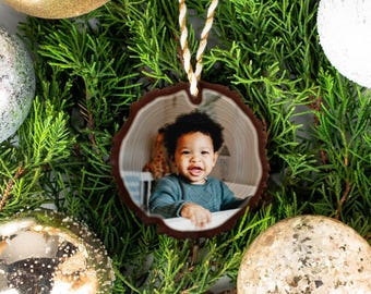 Photo Acrylic Ornament, Personalized Ornament, Christmas Ornament, Acrylic Picture Ornament Family Photo, Family Ornaments 2024