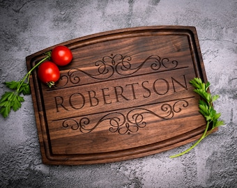 Personalized Cutting Board • Wedding Gift • Engagement • Gifts for Mom • Custom Cutting Board • Personalized Kitchen • Kitchen Gift