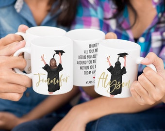 Graduation Gifts for Her, Collage Graduation Mug 11 Oz. High School Graduation, Custom Graduation Mug, Collage Grad Girl, Class of 2024