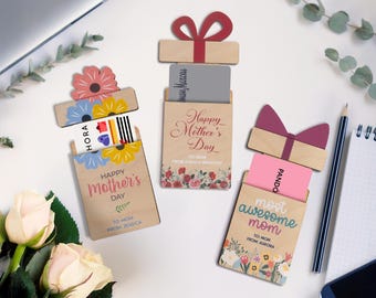 Mother's Day Gift Card Holder, Mom Gifts from Daughter, Gift Card Holder, Gifts for Mom, Grandma Mothers Day Gift for Wife