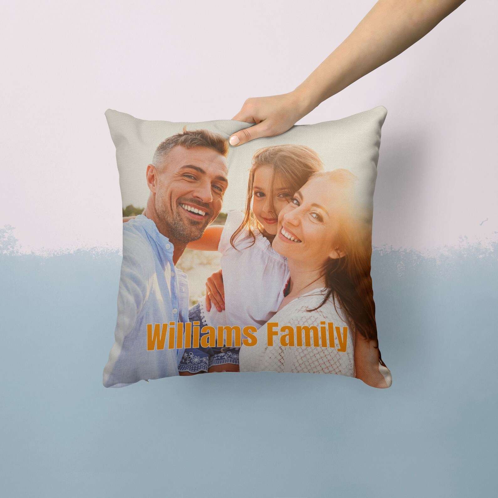 Custom Photo Pillow Case Add Picture Personalized Throw Pillow Etsy