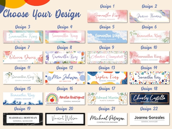 Desk Name Plate, Acrylic Desk Name Plate for Women, Custom Desk Plaque Office Decor, Professional Gift for Boss, Office Gifts Promotion Gift