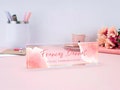 Desk Name Plate, Acrylic Desk Name Plate for Women, Custom Desk Plaque Office Decor, Professional Gift for Boss, Office Gifts Promotion Gift