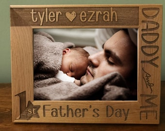 Dad Gifts, Personalized Gift for Dad, Personalized Picture Frame for Dad, Gifts for Dad from Daughter, Husband Gift