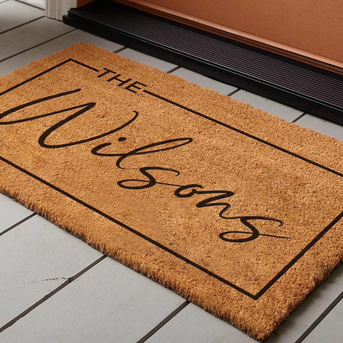 Wedding Gift for Couples, Custom Welcome Door Mat With Family Name, Housewarming Gift Home Decor, Personalized Doormat W/ Anti-slip Backing - Etsy