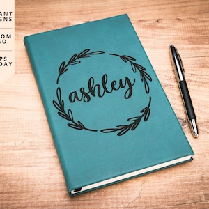 Personalized Journal for Women, Custom Leather Journal, Personalized Notebook, Personalized Diary for Girls, Writer Gifts
