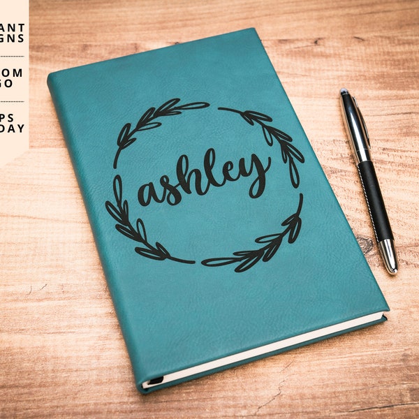 Personalized Journal for Women, Custom Leather Journal, Personalized Notebook, Personalized Diary for Girls, Writer Gifts