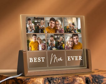Personalized Gifts for Mom, Custom Night Light for Mom, Custom Gifts for Mom, Mom Christmas Gifts from Daughter, Grandma Gifts for Grandkids
