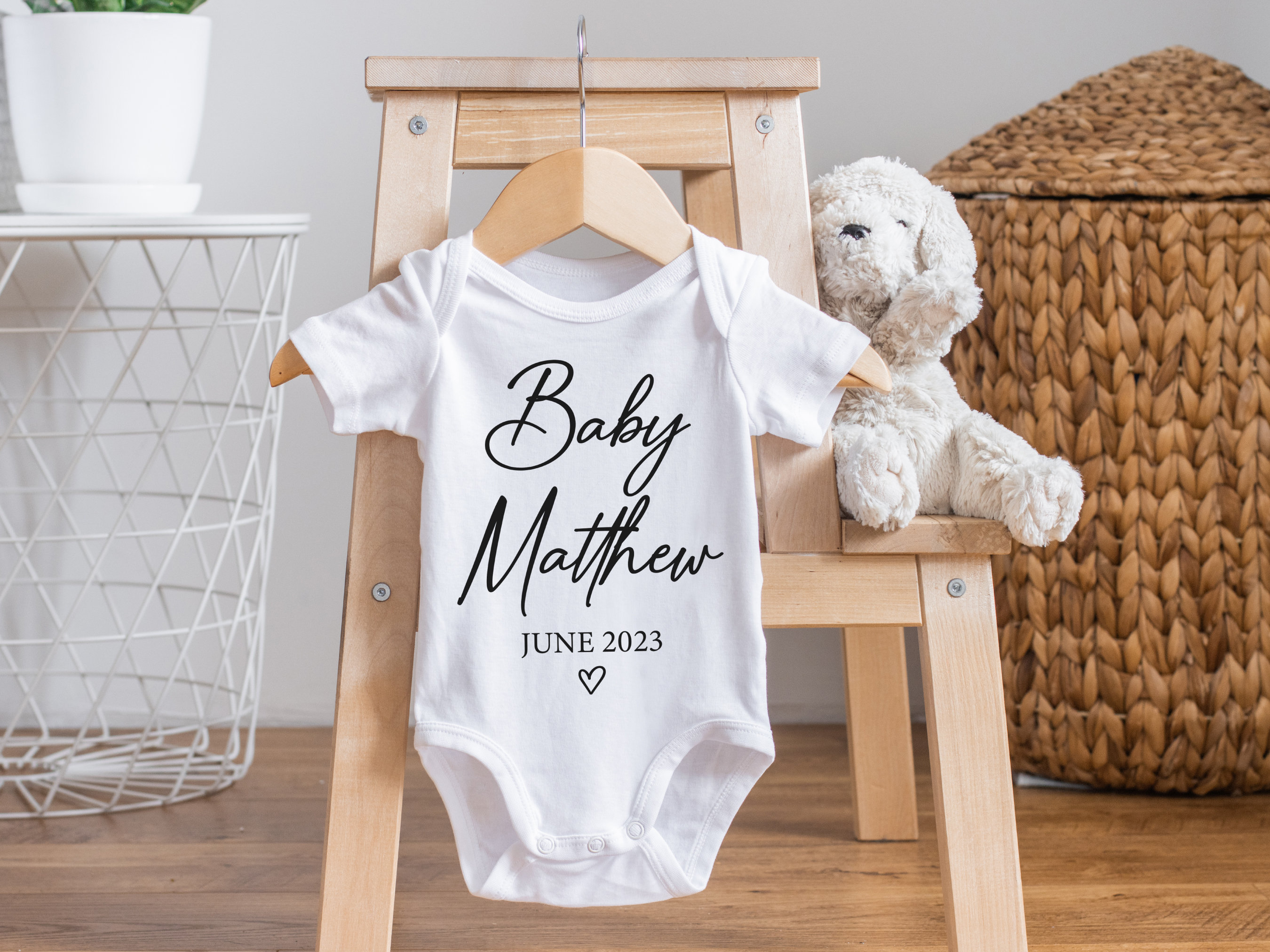 Personalized Pregnancy Announcement Onesies