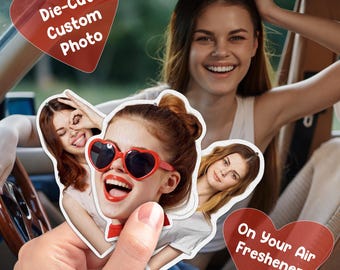 Valentines Day Gift for Girlfriend, Custom Car Air Freshener for Him, Car Scent, Car Air Freshener for Her, Personalized Car Accessories