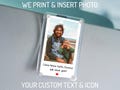 Custom Dad Photo Car Visor Clip, Magnet, Personalized Gift For Dad, Drive Safe Daddy, Gift for Dad from Daughter, Kids product logo