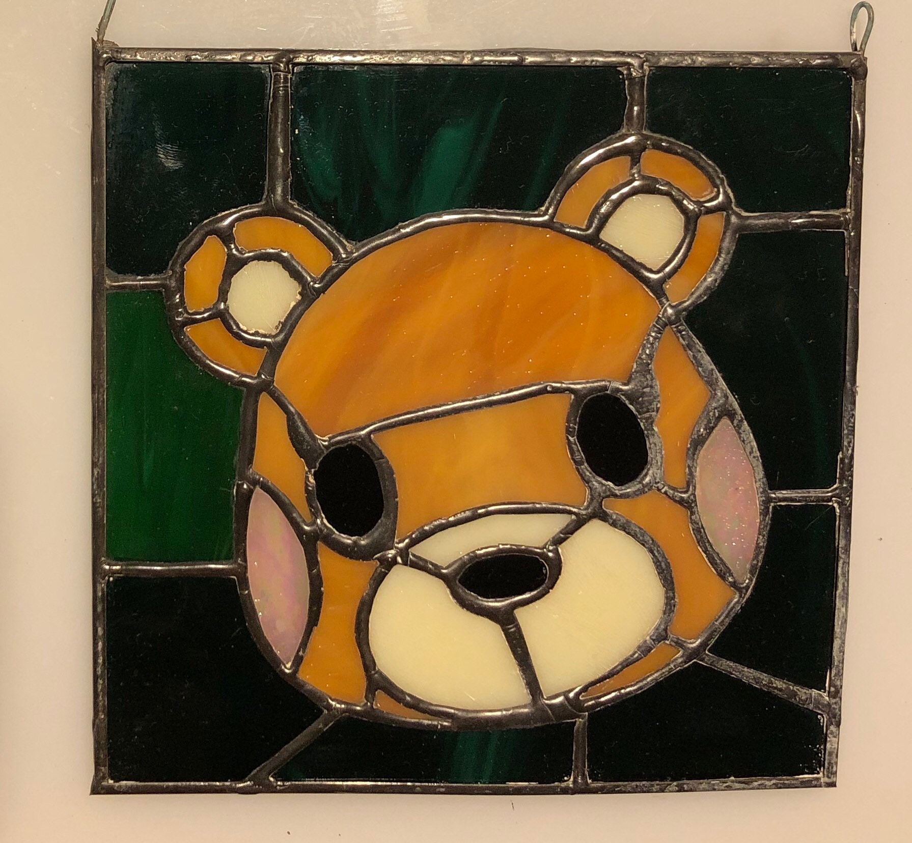 Raymond stained glass from animal crossing New Horizon ACNH fan art