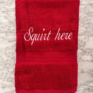  WCGXKO Cum Rag Vag Rag Naughty Funny Bathroom Towel