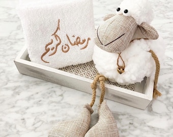 Ramadan Towel Set, Eid Décor, Muslim Housewarming Gift
