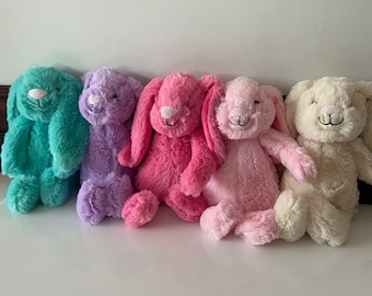 Personalized Stuffed Animal baby gift, Monogrammed Stuffed Animal, Baby Gift, Monogrammed bunny, baby bunny, Personalized Easter bunny