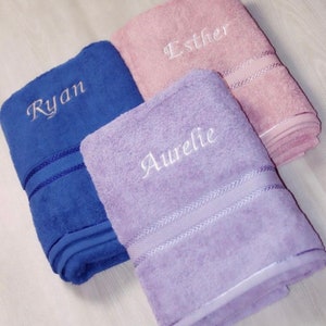 Monogram Bath Towel,customized/Embroidered,mother’s day,Grandma,Monogrammed Towel Personalized,hand towel, Custom washcloth/bath set,mom’s