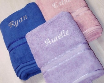 Monogram Bath Towel,customized/Embroidered,mother’s day,Grandma,Monogrammed Towel Personalized,hand towel, Custom washcloth/bath set,mom’s
