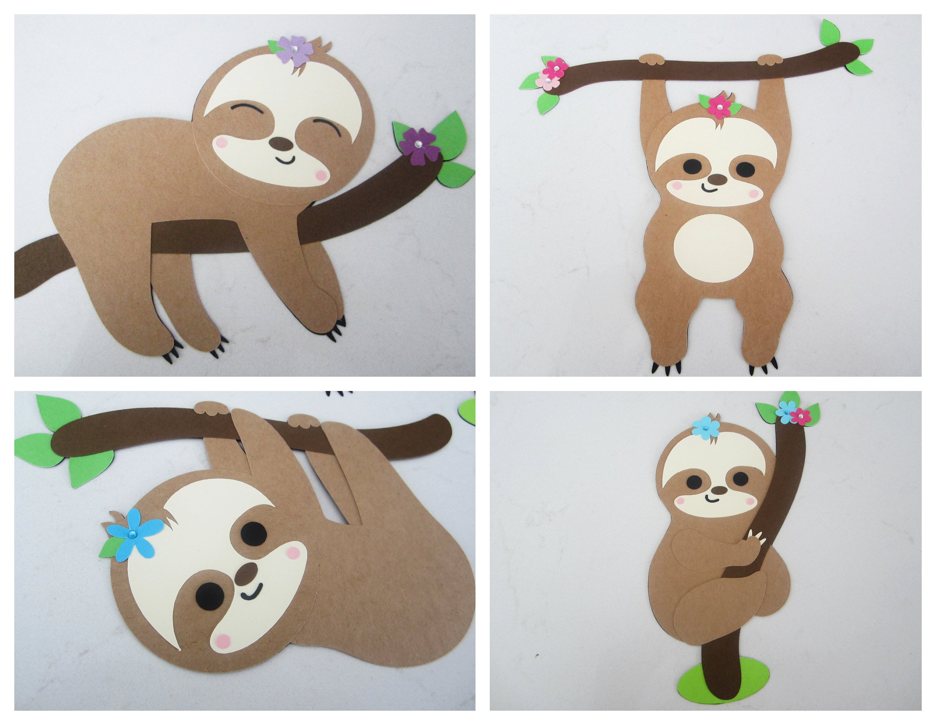Sloths Sloth Party Decorations Baby Shower Centerpieces - Etsy Canada