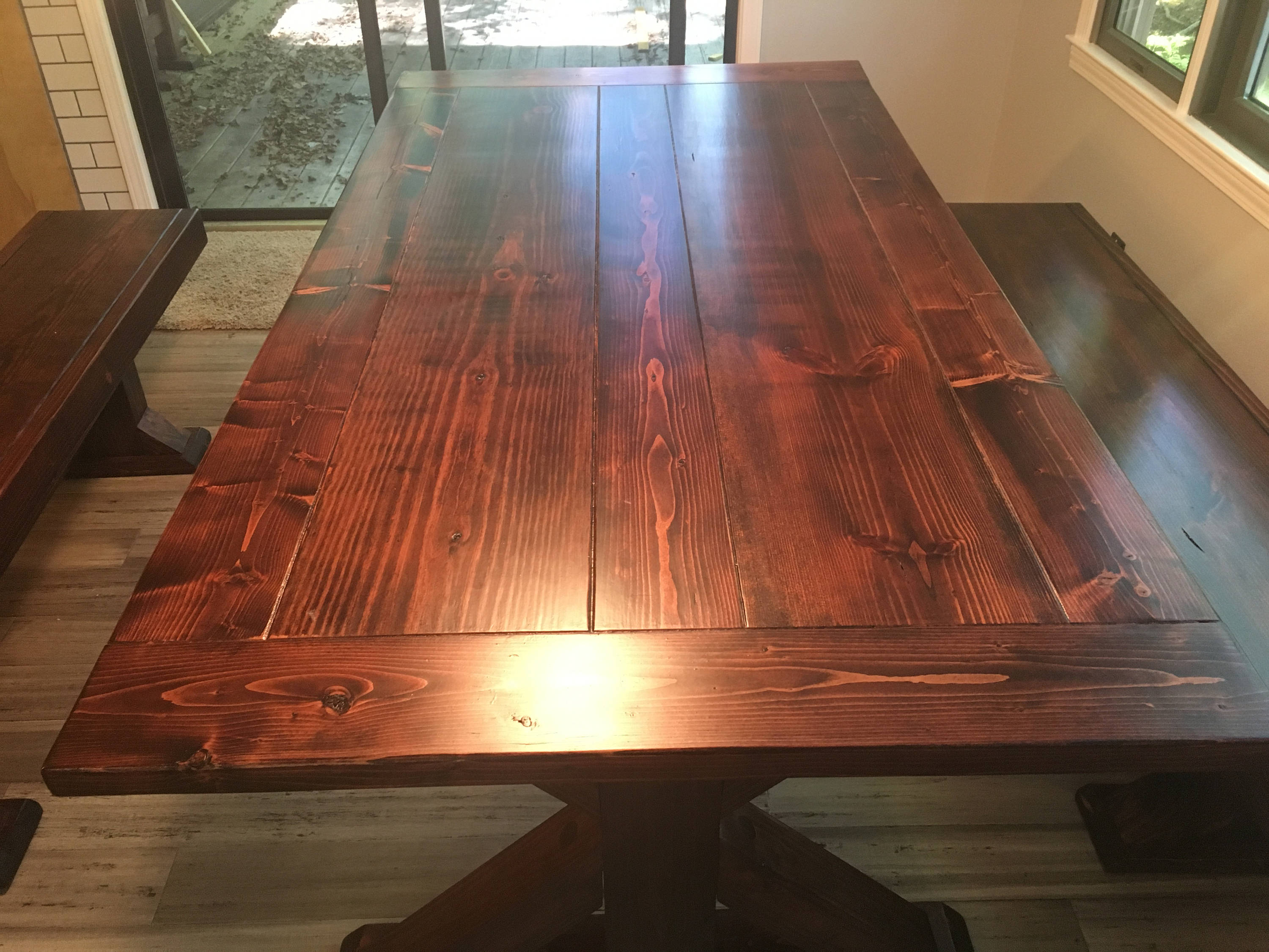Farmhouse Table, Dining Room Table, Wood **pickup or Local Delivery ...