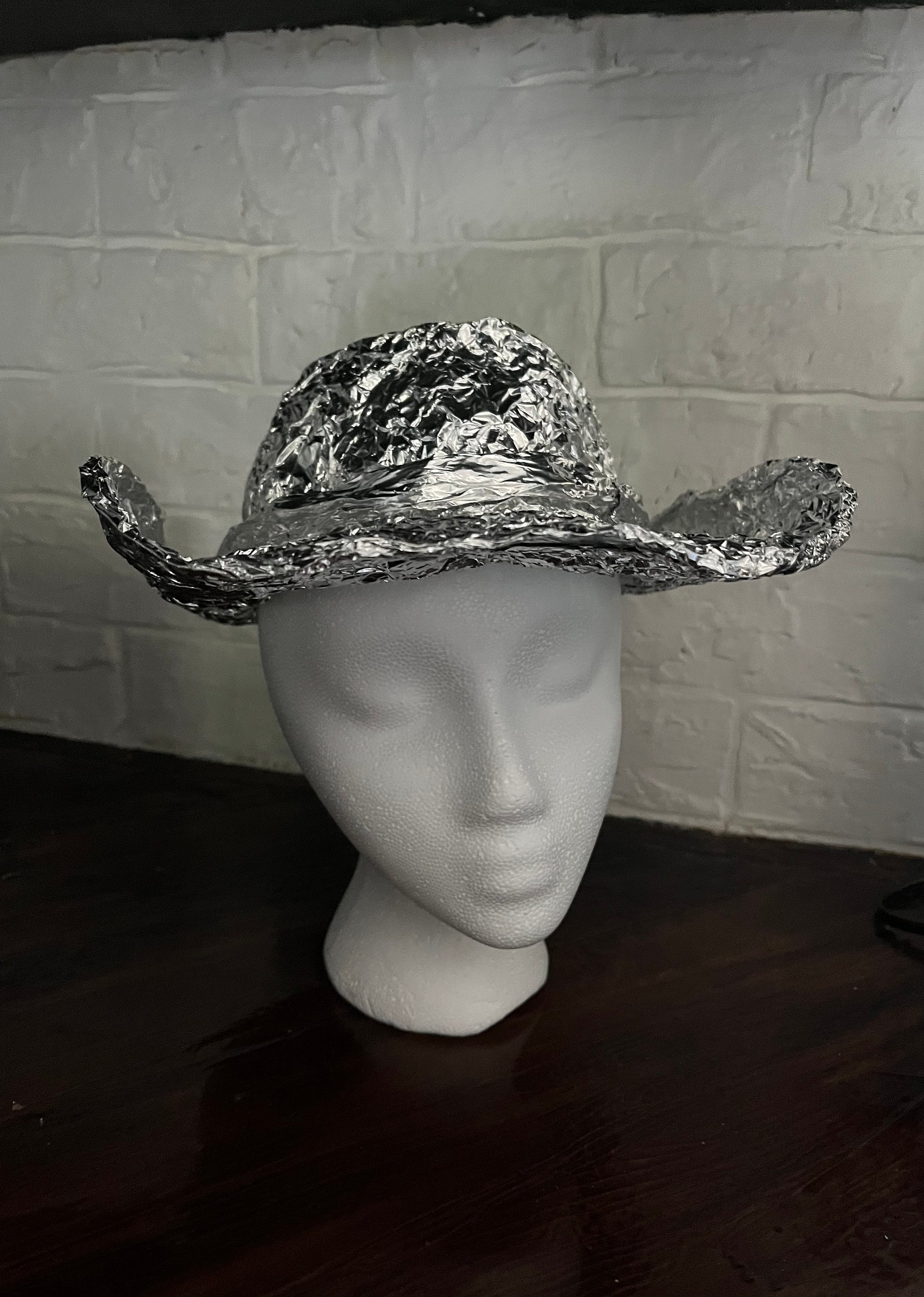 Dabbledown Tin Foil Hat Beanie, Tinfoil Hat Beanie, Tin Foil Hat