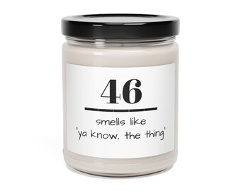 46 Scented Soy Candle, 9oz