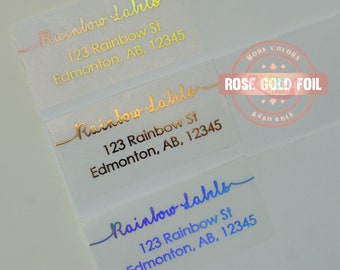 return address label etsy