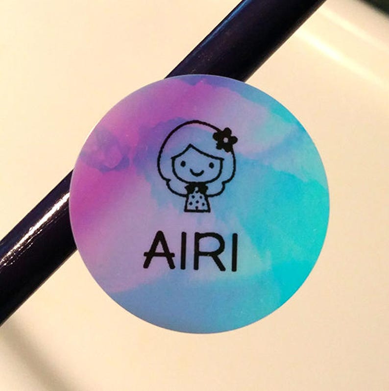 vinyl name school name labels name stickers kids name labels waterproof daycare school labels labels stickers BluePoly round Labels