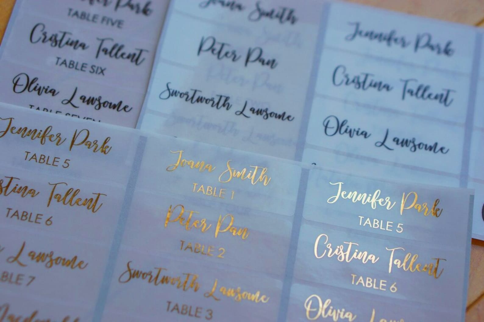 Guest Names Sticker, Place Card Name Sticker, Place Card Sticker ...
