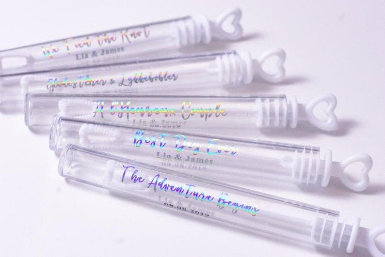 Wedding Bubble Labels Personalized Wedding Labels Custom - Etsy