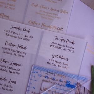 Gastadressaufkleber, Rücksendeadressaufkleber, Empfängeraufkleber, benutzerdefiniertes Mailing, Einladung, Party, Hochzeitsaufkleber, Save the Date Duschaufkleber