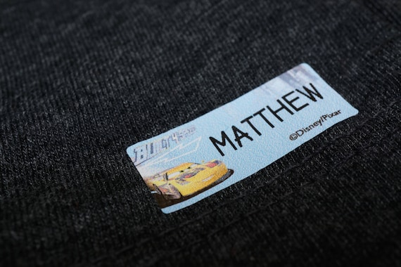 Custom Iron-on Clothing Label personalized Name Tags Iron on Logo