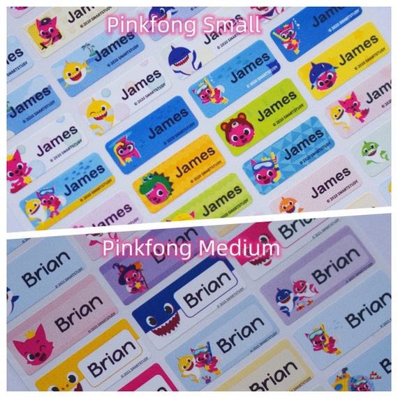 Name stickers cheap