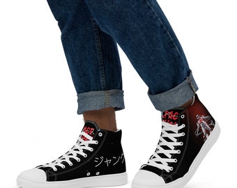 Space Junk Men’s Canvas High Top Shoes