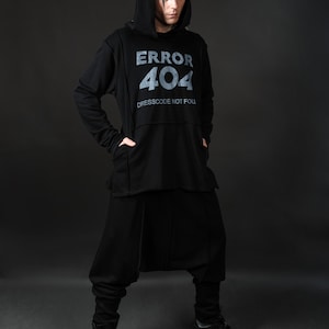 KAZE warm jersey baggy pants, big pockets, assassin style, hand made quality, perfect for autumn and spring warm trousers. Christmas gift