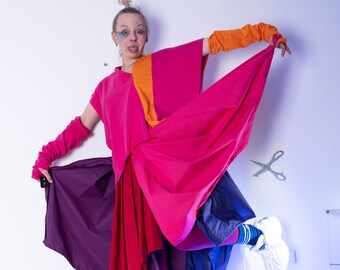 IKIGAI dress samurai hakama avantgarde