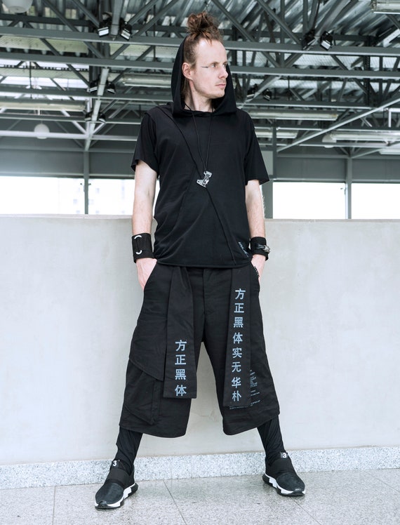 Unisex Charcoal Oversized Joggers with Pockets