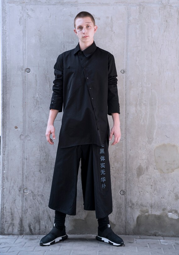 Asymmetry Nichi Contrast T-shirt main image 0