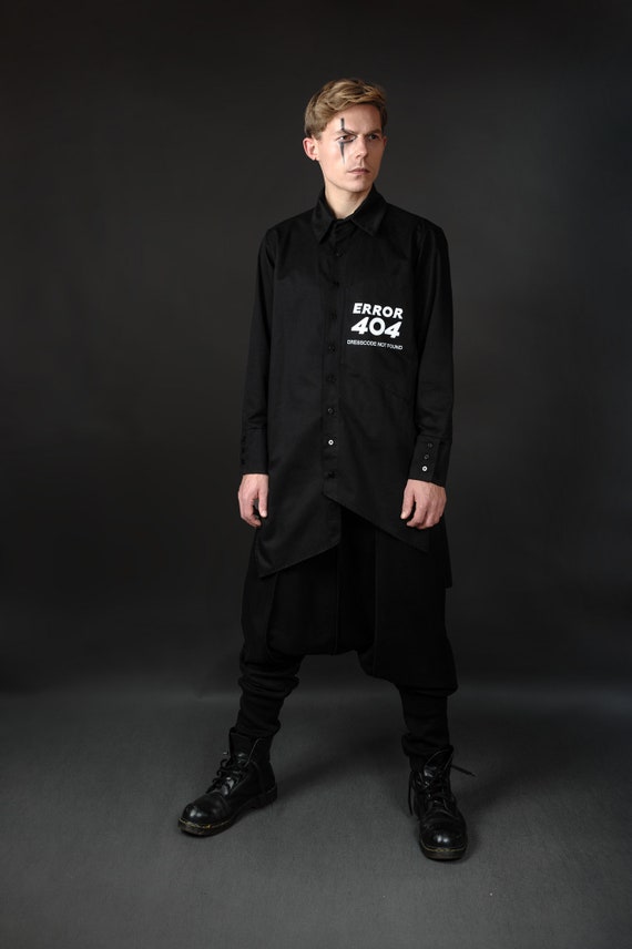 ERROR Dresscode Not Found Unisex Shirt Comfortable Cotton Shirt With a  Print Streetwear Elegance Blacko Designer Comfy Casual Christmas Gift - Etsy