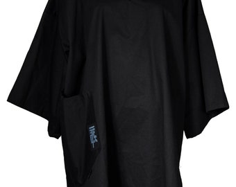 OVERSIZE shirt black japanese style cyber punk rock cotton breathable comfortable oversize christmas gift