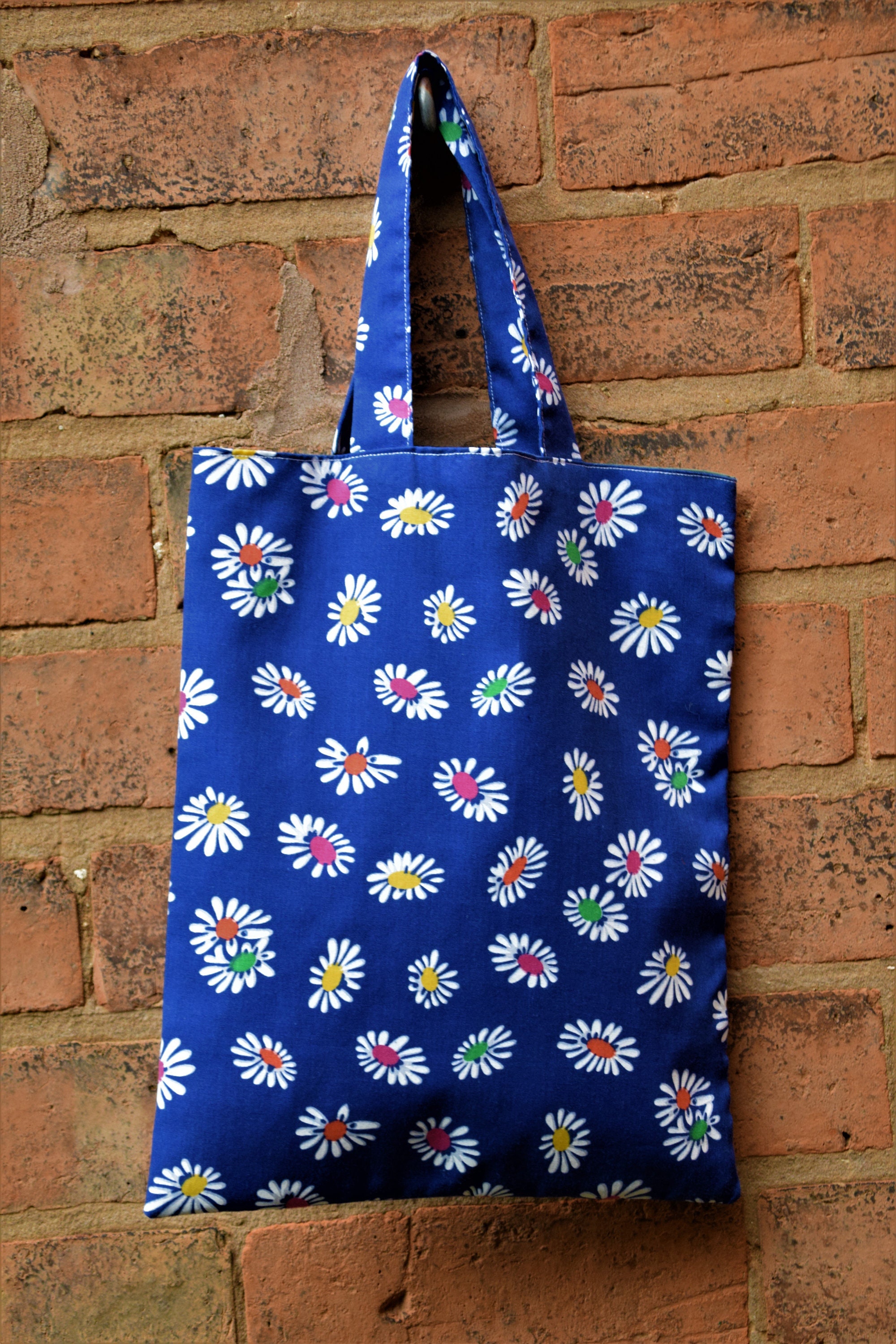 Fabric Shopping Bag Floral Tote Bag Etsy