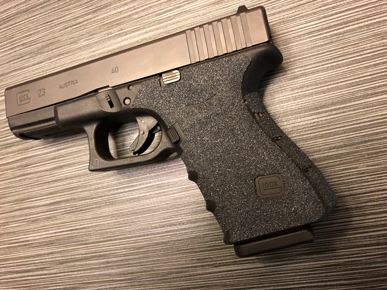 HANDLEITGRIPS Sandpaper Gun Grip Enhancement Wrap for Glock Etsy