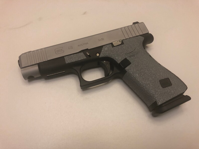 HANDLEITGRIPS Gray Textured Rubber Gun Grip Wrap for Glock 43x Etsy