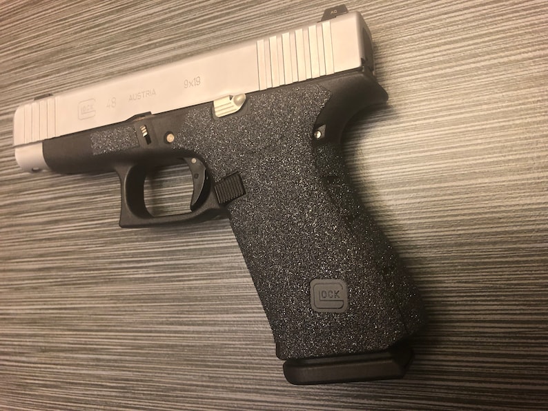 HANDLEITGRIPS Sandpaper Gun Grip Wrap for Glock 43x /48 Etsy