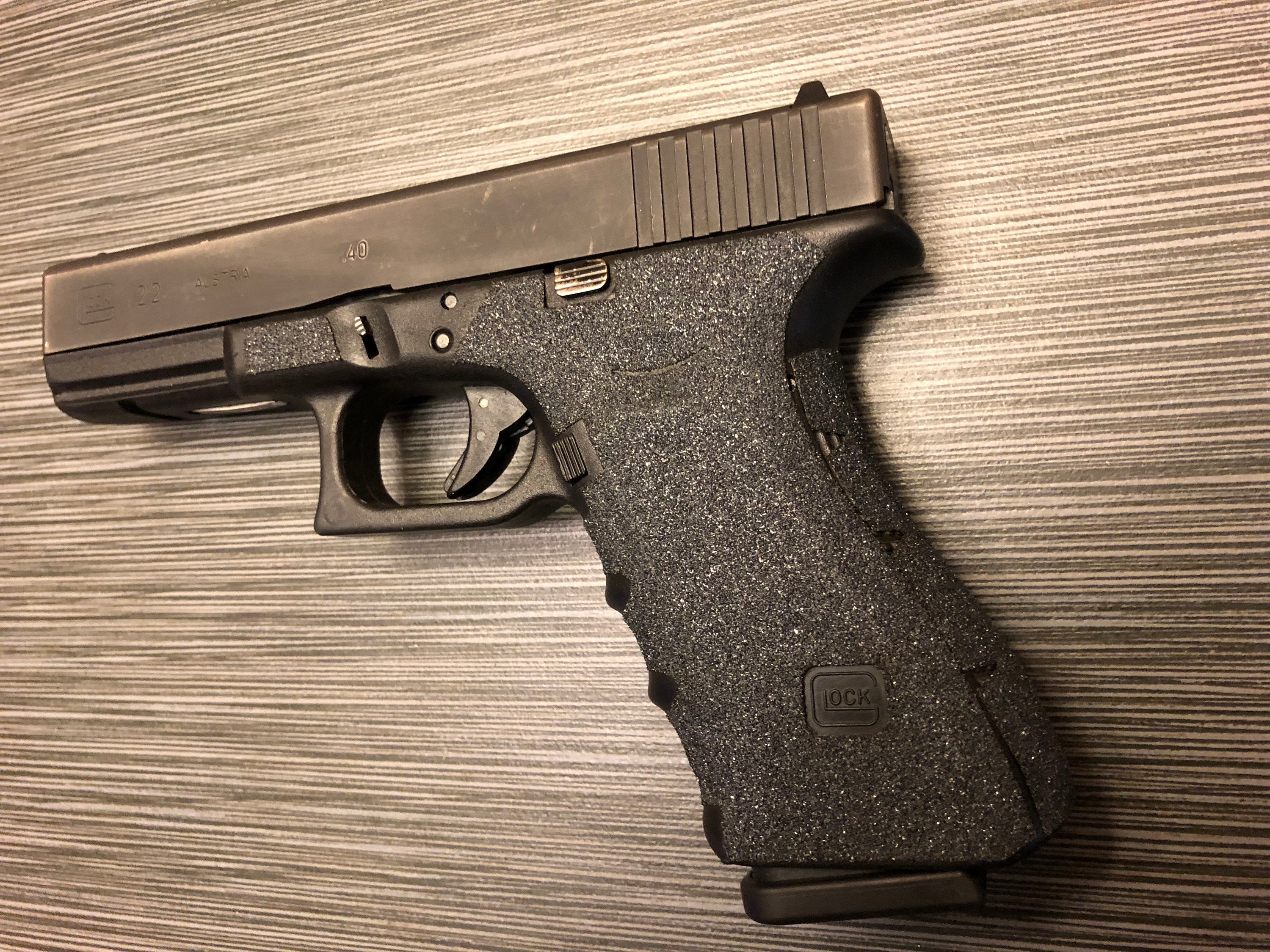 HANDLEITGRIPS Sandpaper Gun Grip Enhancement Wrap for Glock Etsy