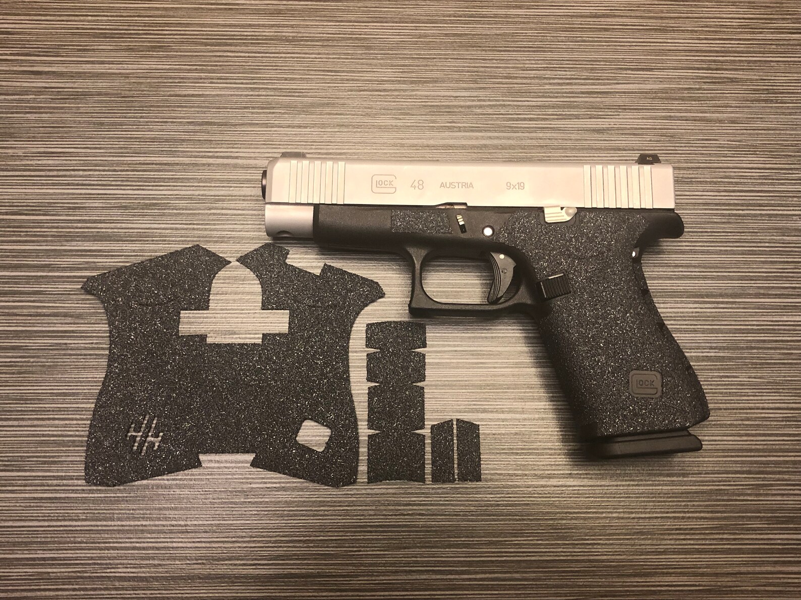 HANDLEITGRIPS Sandpaper Gun Grip Wrap for Glock 43x /48 Etsy