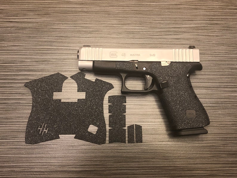 HANDLEITGRIPS Sandpaper Gun Grip Wrap for Glock 43x /48 Etsy