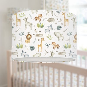 Animal lampshade for nursery hot sale